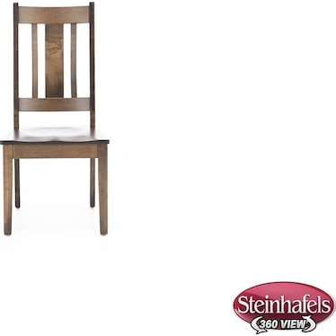 Mason Side Chair in Walnut