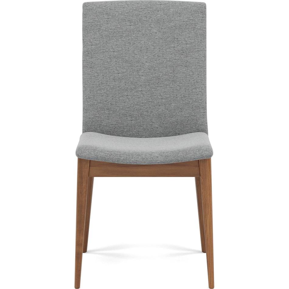 l j gascho brown inch standard seat height side chair   