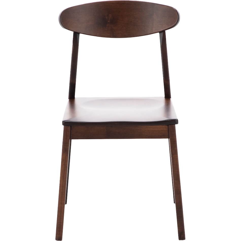 l j gascho brown inch standard seat height side chair   