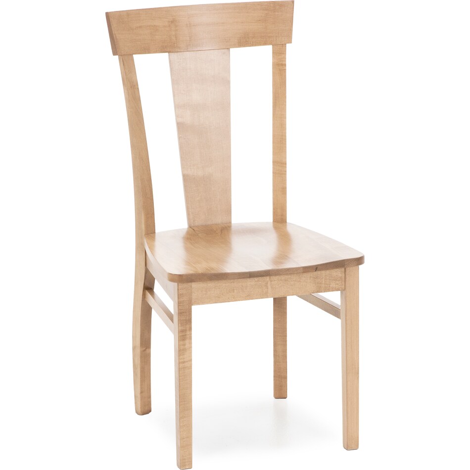l j gascho brown inch standard seat height side chair   