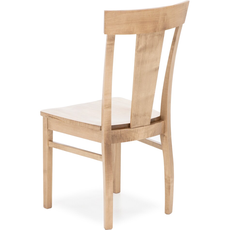 l j gascho brown inch standard seat height side chair   