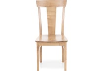 l j gascho brown inch standard seat height side chair   
