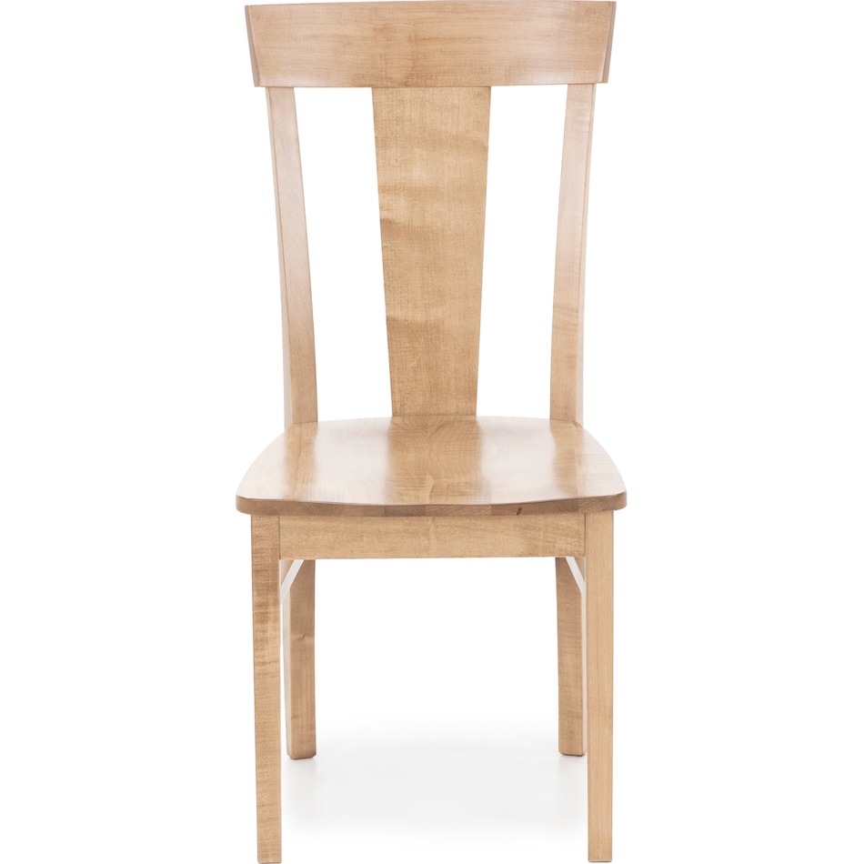 l j gascho brown inch standard seat height side chair   