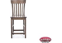 l j gascho brown  inch counter seat height stool  image   