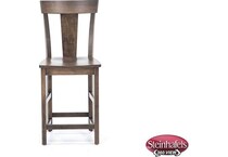 l j gascho brown  inch counter seat height stool  image   