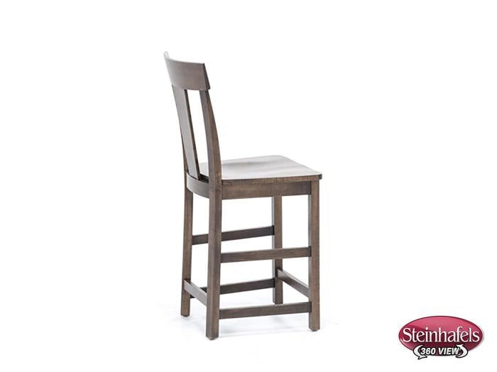 l j gascho brown  inch counter seat height stool  image   
