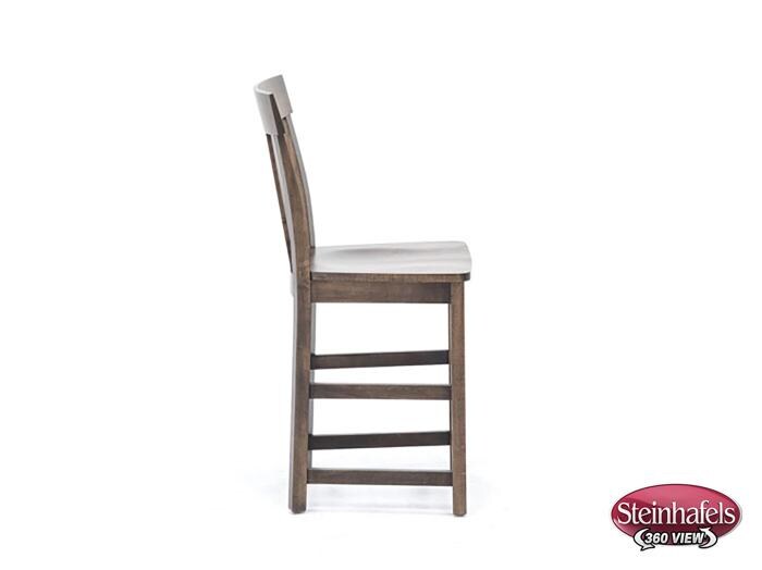 l j gascho brown  inch counter seat height stool  image   