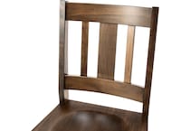 l j gascho brown  inch counter seat height stool   