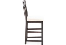 l j gascho brown  inch counter seat height stool   