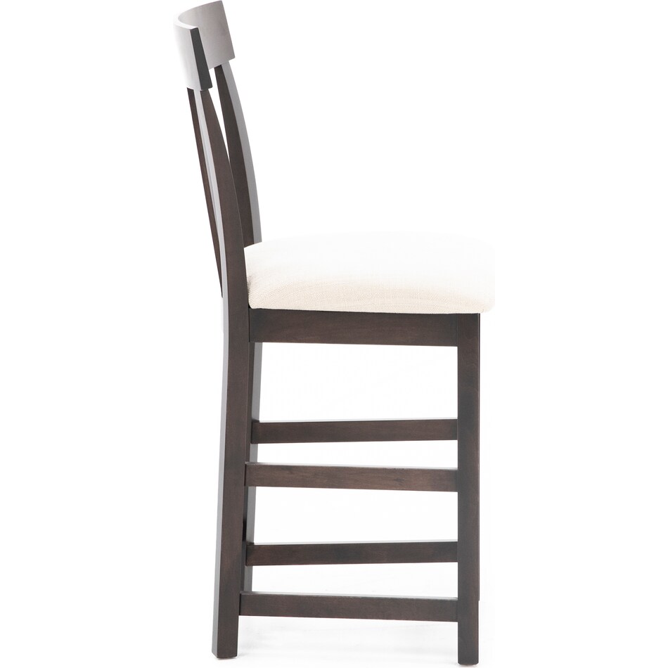 l j gascho brown  inch counter seat height stool   