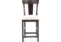l j gascho brown  inch counter seat height stool   