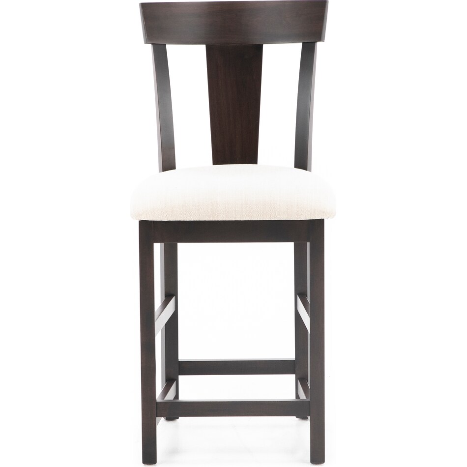 l j gascho brown  inch counter seat height stool   