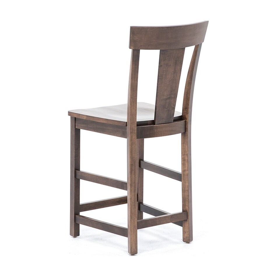 l j gascho brown  inch counter seat height stool   
