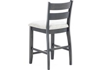 l j gascho brown  inch counter seat height stool   