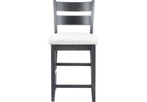 l j gascho brown  inch counter seat height stool   
