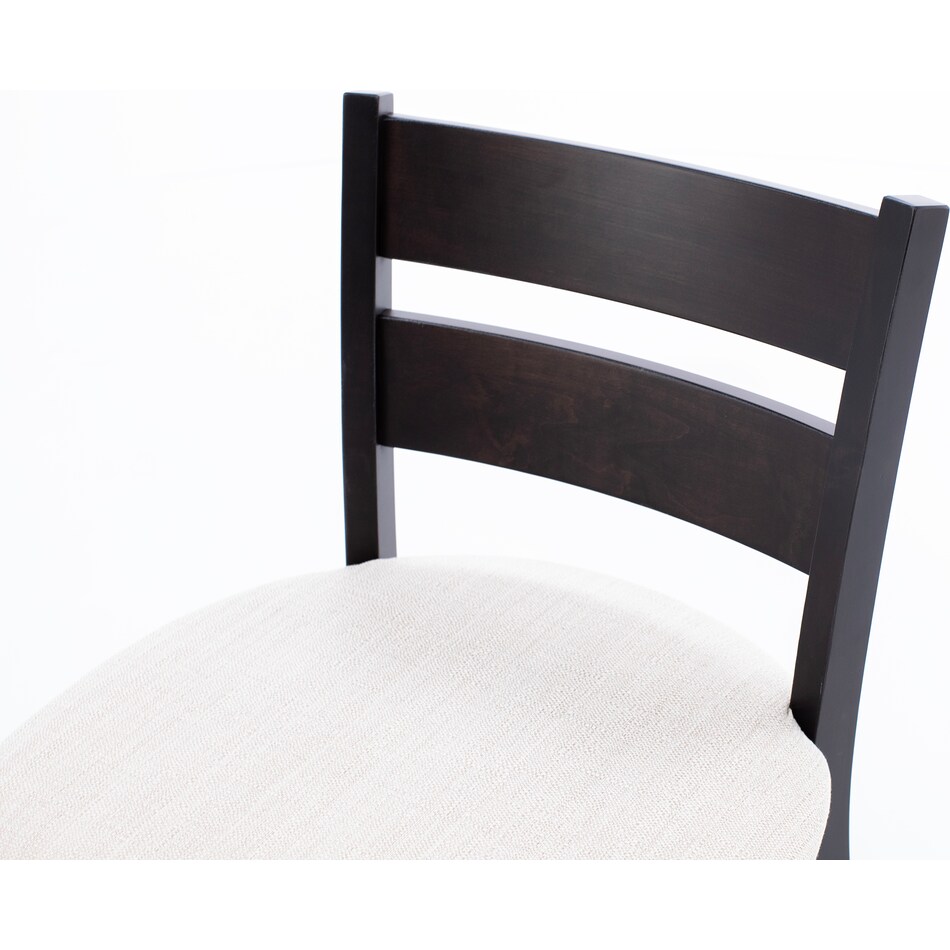 l j gascho brown  inch counter seat height stool   