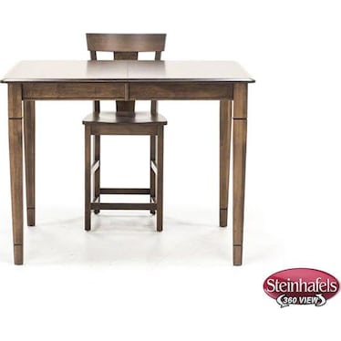 Anniversary II 48-60" Counter Height Table in Walnut