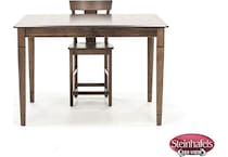 l j gascho brown inch counter height rectangle  image pwc  