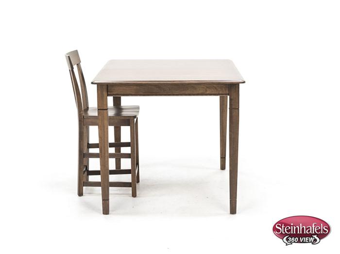 l j gascho brown inch counter height rectangle  image pwc  