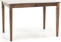 l j gascho brown inch counter height rectangle pwc  