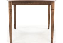 l j gascho brown inch counter height rectangle pwc  