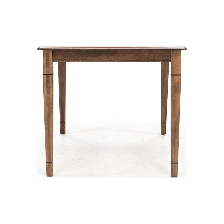 l j gascho brown inch counter height rectangle pwc  
