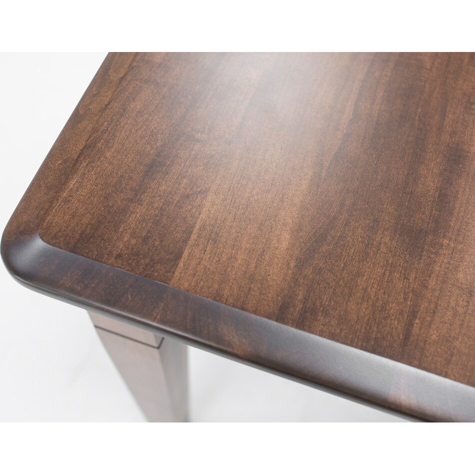 l j gascho brown inch counter height rectangle pwc  