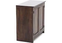 l j gascho brown buffet server sideboard   