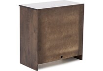 l j gascho brown buffet server sideboard   