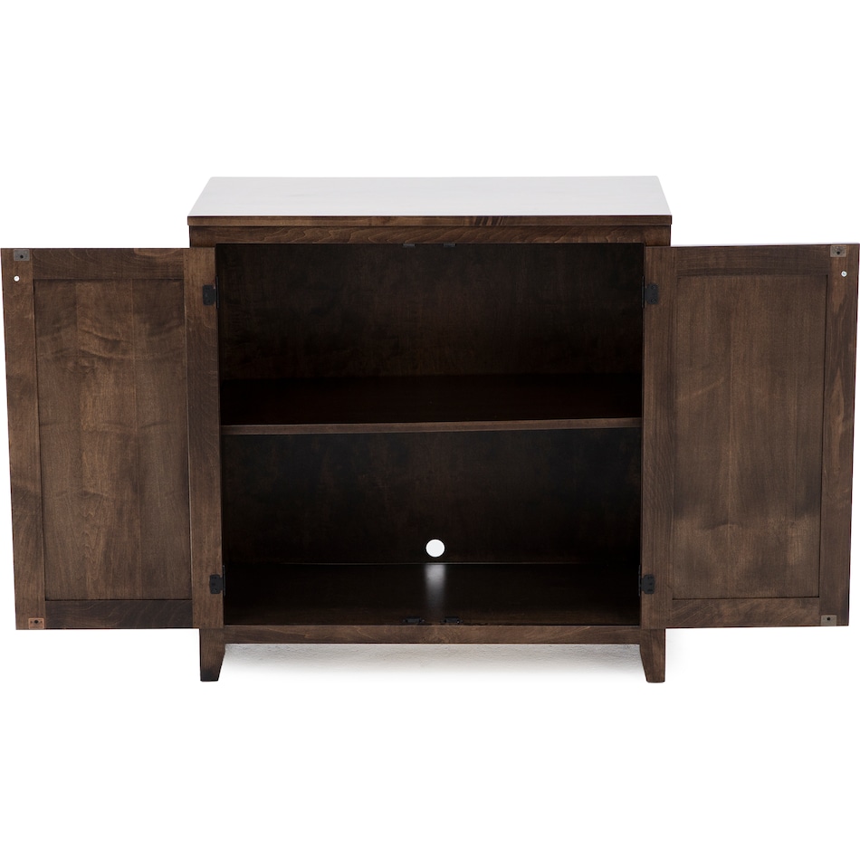 l j gascho brown buffet server sideboard   