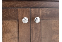 l j gascho brown buffet server sideboard   