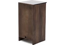 l j gascho brown buffet server sideboard   