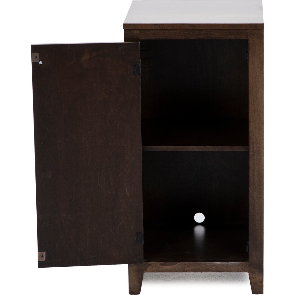 l j gascho brown buffet server sideboard   
