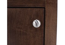 l j gascho brown buffet server sideboard   