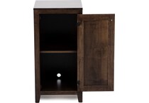 l j gascho brown buffet server sideboard   