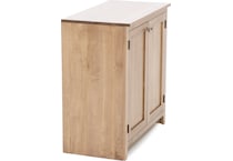 l j gascho brown buffet server sideboard   