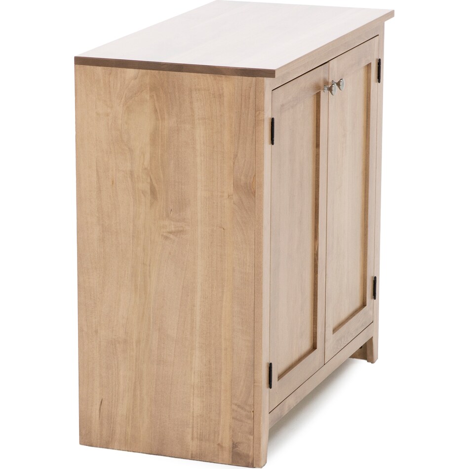 l j gascho brown buffet server sideboard   