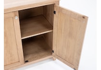 l j gascho brown buffet server sideboard   
