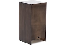 l j gascho brown buffet server sideboard   