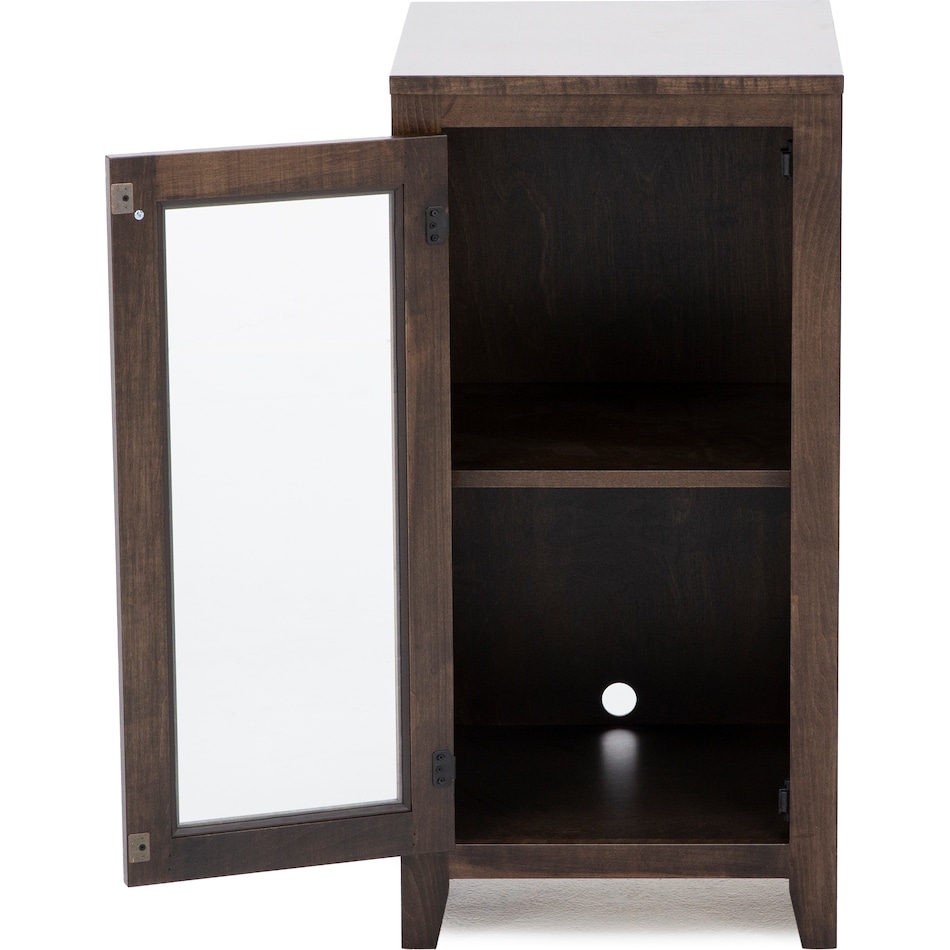 l j gascho brown buffet server sideboard   