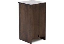 l j gascho brown buffet server sideboard   