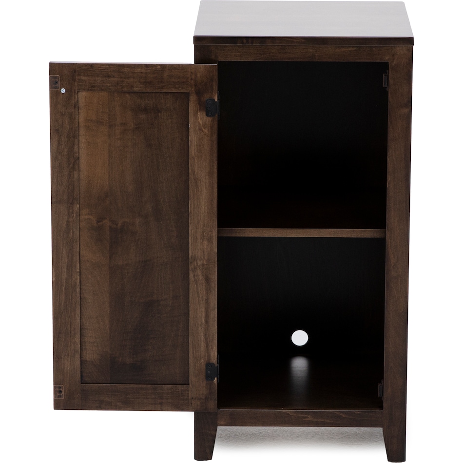 l j gascho brown buffet server sideboard   