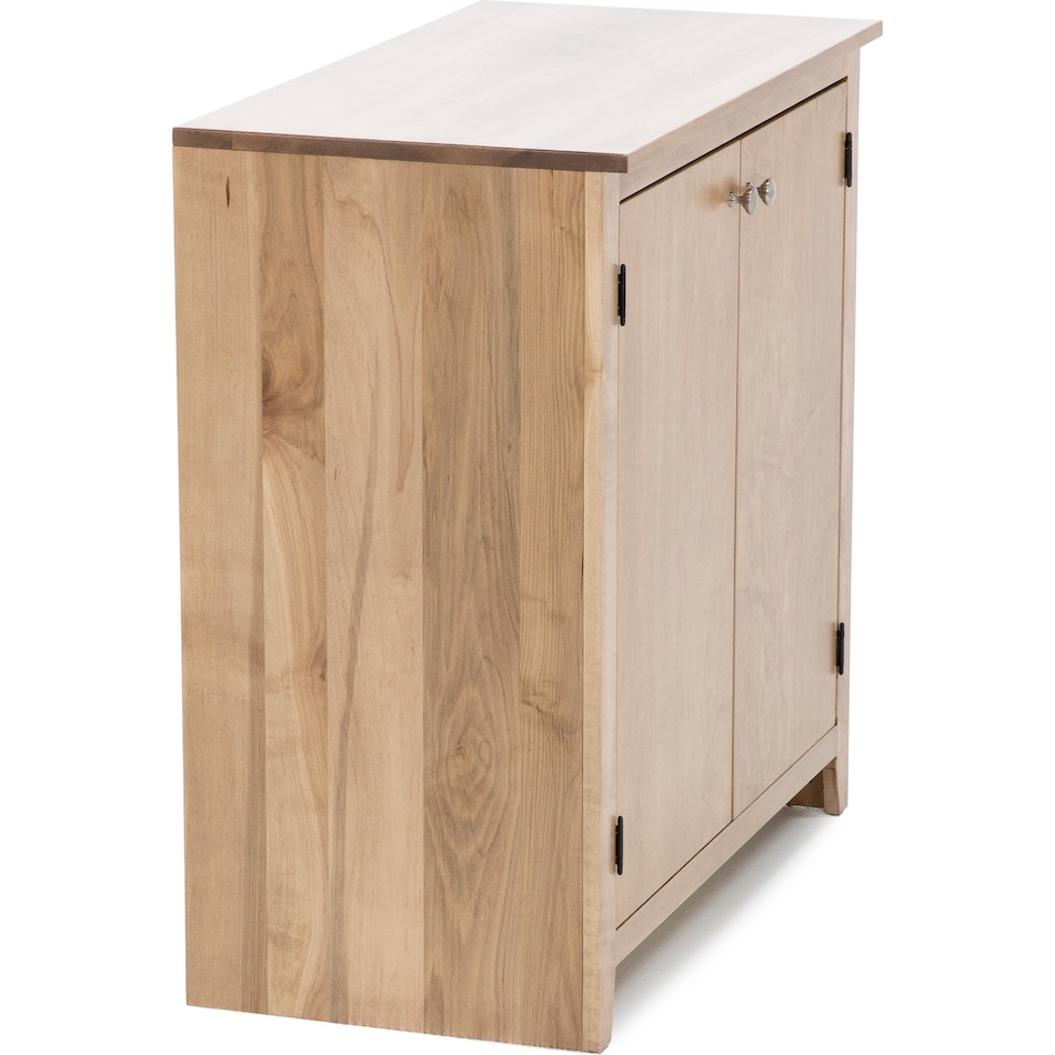 l j gascho brown buffet server sideboard   