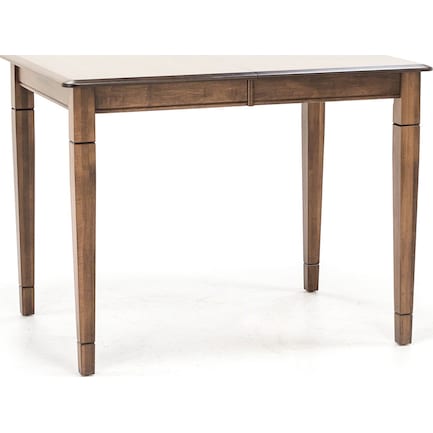 Anniversary II 48-60" Counter Height Table in Almond