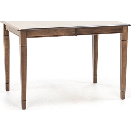Anniversary II 54-72" Counter Height Table in Almond
