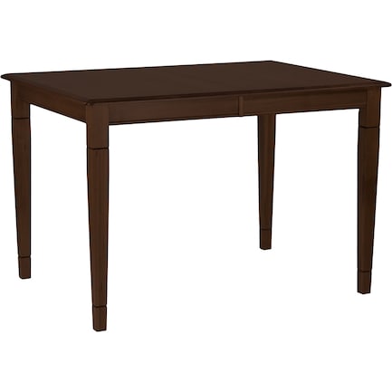 Anniversary II 54-72" Counter Height Table in Chocolate