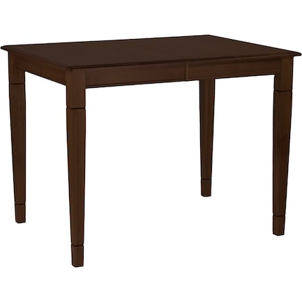 Anniversary II 48-60" Counter Height Table in Chocolate