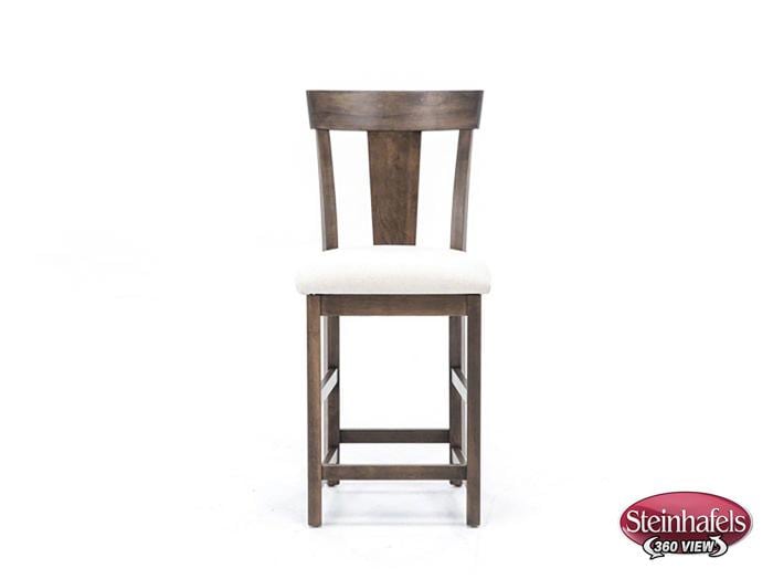 l j gascho brown counter height stool  image   