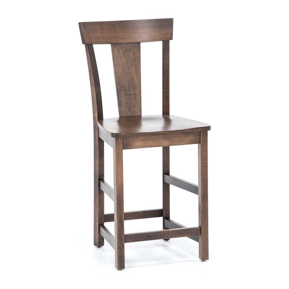 l j gascho brown counter height stool   