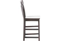l j gascho brown counter height stool   